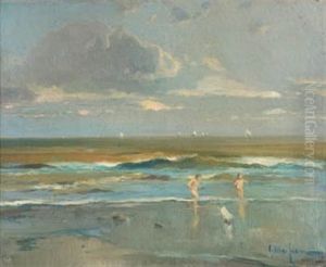 Ninos Banistas by Eliseo Meifren y Roig