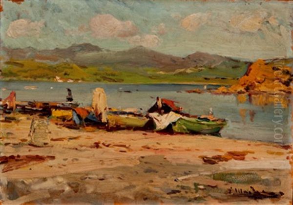 Barcas En El Rio - view 1