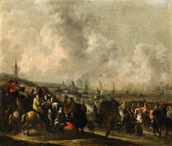 Charles Ii's Voyage From Scheveningen To England - view 1
