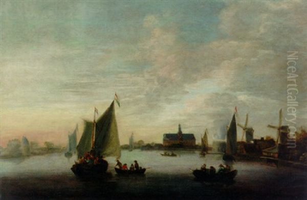 Shipping On The Haarlemermeer - view 1
