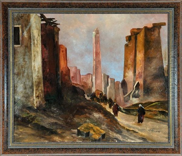 Tempelstadt In Morgenstimmung - view 1