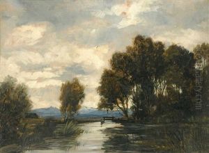 Voralpenlandschaft by Lothar Rudolf Meilinger