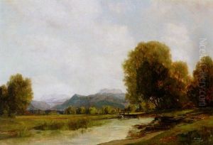 Isarlandschaft by Lothar Rudolf Meilinger