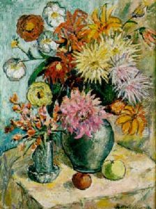 Herbstblumenstraus by Lothar Rudolf Meilinger