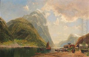 Fjord Landscape by Georg M. Meinzolt