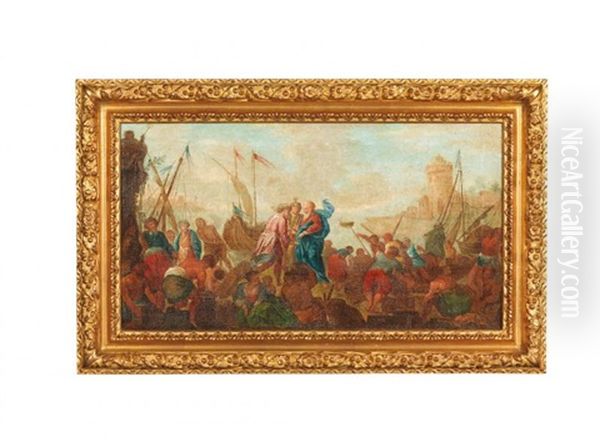 Le Bapteme Du Christ Et La Predication De Saint Paul (2 Works) - view 1