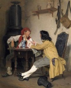Das Zwiegesprach. Zwei Manner In Der Guten Stube, In Erzahlungen Vertieft by Ernst Meisel