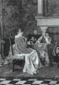 Die Verlobung by Ernst Meisel