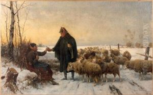 Le Berger Et La Vieille Dame Le Berger Et La Vieille Dame