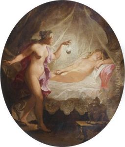 Psyche Et Cupidon by Nicolas Bertin