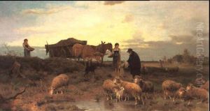 Das Neugeborene by Adolf Ernst Meissner