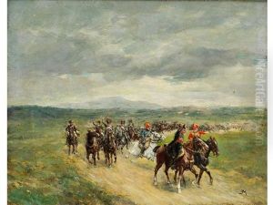 Aufmarsch Der Kavallerie by Jean-Louis-Ernest Meissonier