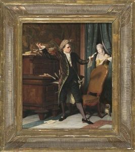 Un Poeta O Un Actor by Jean-Louis-Ernest Meissonier
