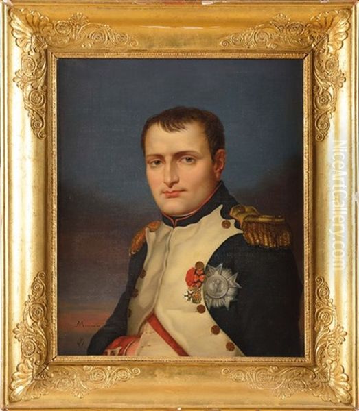 Portrait De Napoleon Ier En Uniforme De Colonel Des Grenadiers De La Garde Portant La Grande Plaque De La Legion D"honneur - view 1