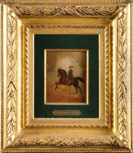 Le Prince Imperial A Cheval by Jean-Louis-Ernest Meissonier