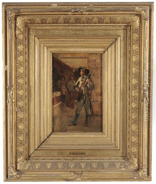 Cavalier In An Interior - view 1