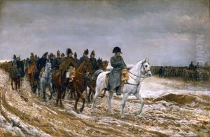 Napoleon, La Campagne De France De 1814 by Jean-Louis-Ernest Meissonier