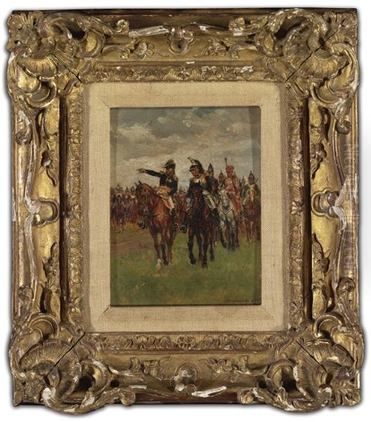 Generals On Horseback - view 1