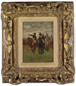 Generals On Horseback by Jean-Louis-Ernest Meissonier