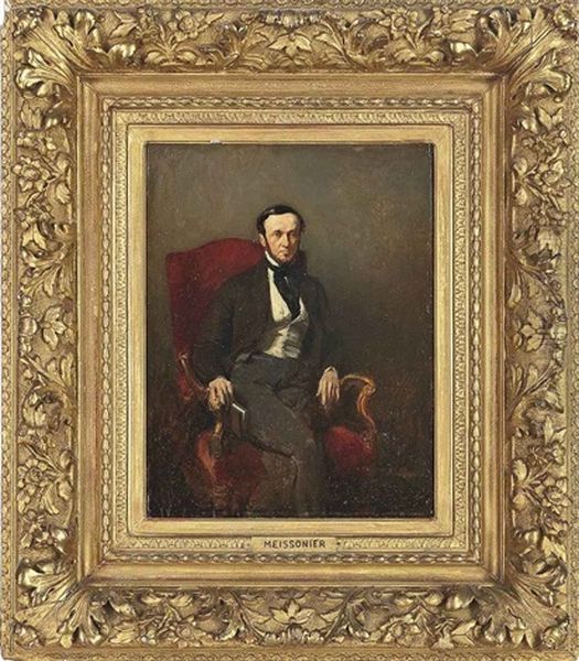 Portrait Of A Gentleman Said To Be The Artist's Uncle, Seated - view 1