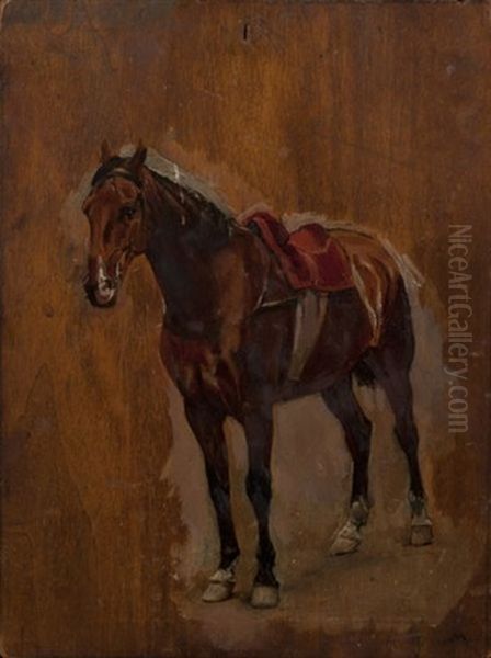 Cheval Selle (study) - view 1