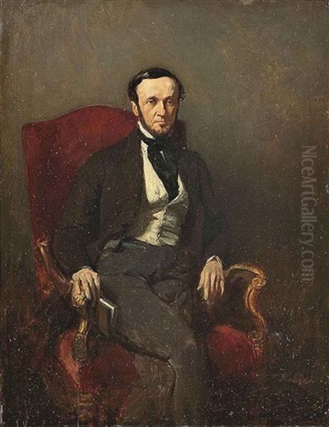 Portrait Of A Gentleman (the Artist's Uncle?) Seated - view 1