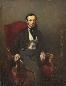 Portrait Of A Gentleman (the Artist's Uncle?) Seated
