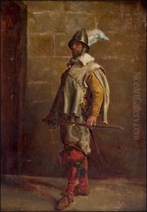 Ranskalainen Sotilas by Jean-Louis-Ernest Meissonier