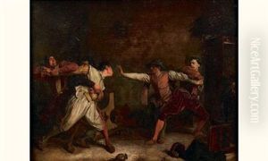 Le Combat by Jean-Louis-Ernest Meissonier