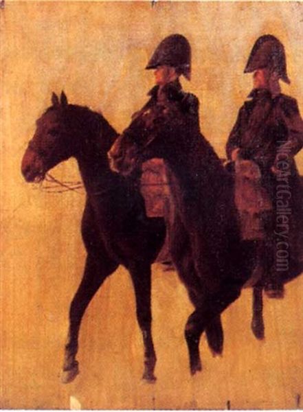 Officiers Generaux, De Retour De Campagne - view 1