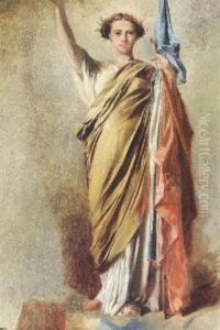La Figure Allegorique De La Republique by Jean-Louis-Ernest Meissonier