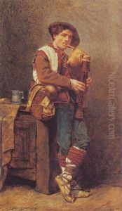 The Musician by Jean-Louis-Ernest Meissonier