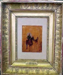 Le Capitain A Cheval by Jean-Louis-Ernest Meissonier