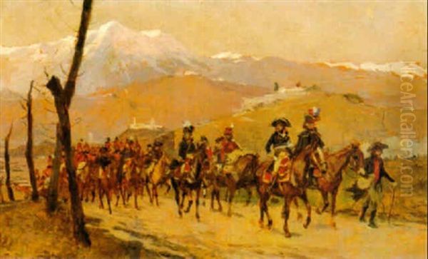 Bonaparte, Armee D'italie, Traversee Des Alps - view 1