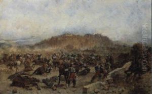 Battaglia by Jean-Louis-Ernest Meissonier