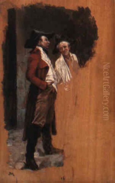 A Study Of Two Gentlemen - view 1