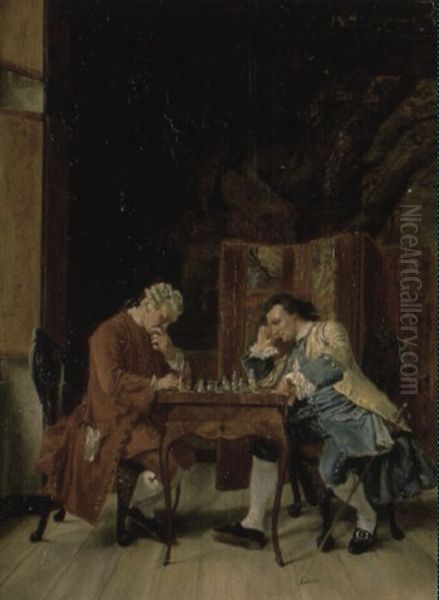 The Chess Game - view 1