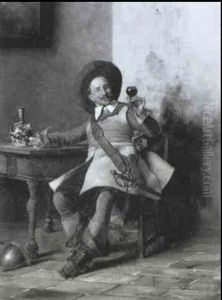 Le Mousquetaire by Jean-Louis-Ernest Meissonier