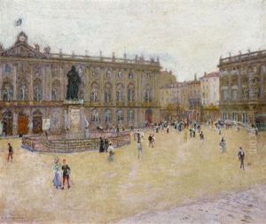 Place Stanislas In Nancy by Charles De Meixmoron De Dombasle