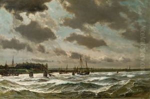 Aufziehender Sturm (elbe Bei Hamburg?)