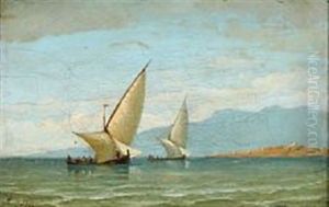Sailboats At Bosphorus
