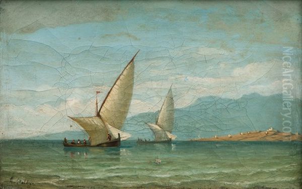Boats In The Bosporus - view 1