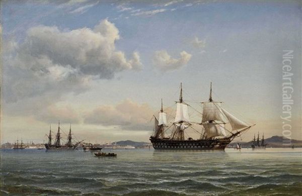 Segelschiffe Vor Konstantinopel - view 1