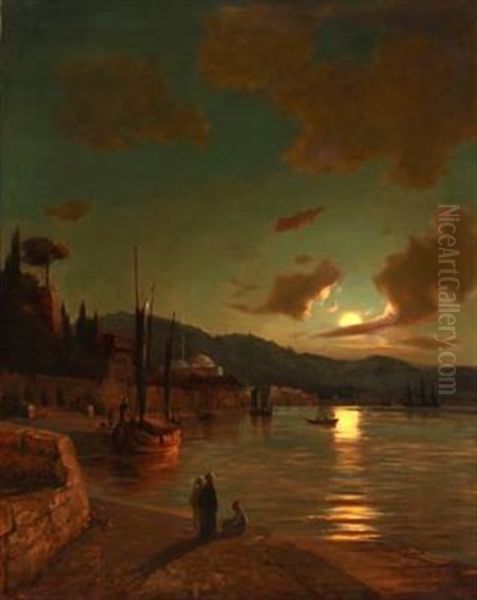 Evening Light Off Constantinople - view 1