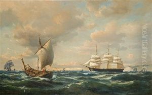 Tallships At England Shore