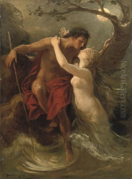 Hermaphroditus And Salmacis - view 1