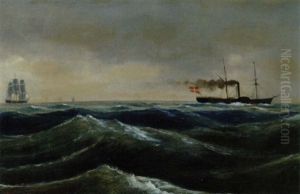 Hjuldamper "christian D. Viii". Bygget Scotland 1827 Gaaende Routen Kjobenhavn-kiel Hjuldamper "christian D. Viii". Bygget Scotland 1827 Gaaende Routen Kjobenhavn-kiel