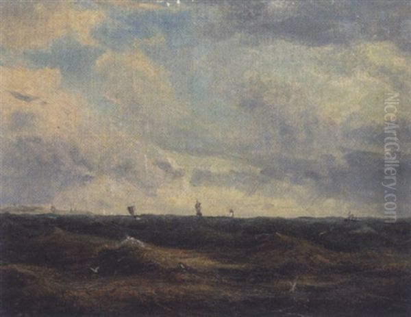 Marine Med Skibe Pa Havet - view 1