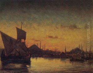 Le Bosphore by Daniel Hermann Anton Melbye