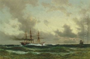 Skibe Pa Havet